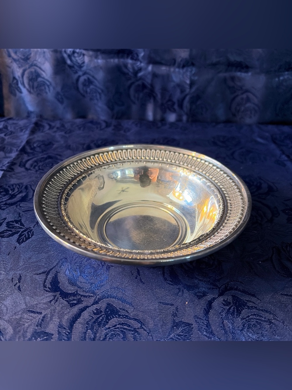 Alvin 6” Sterling Silver (.925) Bowl Stamped B239-1 W/Pierced Rim